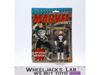 The Punisher Marvel Super Heroes Cap Firing Weapons 1990 Toy Biz NEW MOSC SEALED