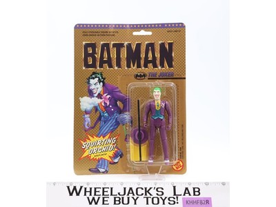 The Joker Squirting Orchid Batman 1989 Toy Biz Action Figure NEW MOSC SEALED