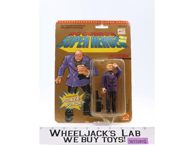 Lex Luthor Power Punch W/Card & Bubble Complete DC Comic Super Heroes Toy Biz