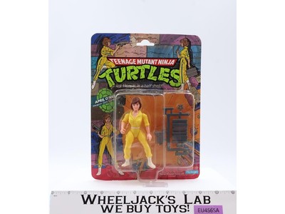 April O'Neil 100% Complete w/ Card TMNT 1988 Playmates Action Figure