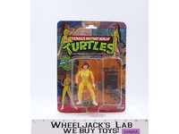 April O'Neil 100% Complete w/ Card TMNT 1988 Playmates Action Figure