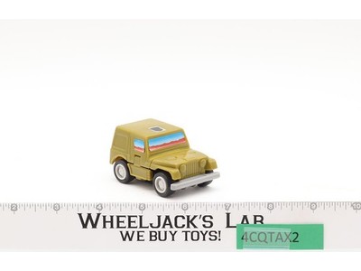 Rollbar 100% Complete WORKS 1987 Vintage G1 Transformers Jeep CJ-7 Action Figure