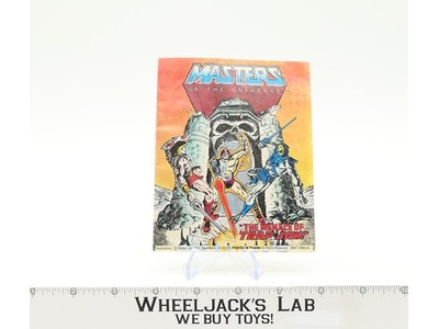 The Menace of Trap Jaw! Mini Comic Book MOTU Masters of the Universe Mattel 1984