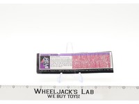 Wildrider Action Figure Tech Spec 1986 Vintage Hasbro G1 Transformers