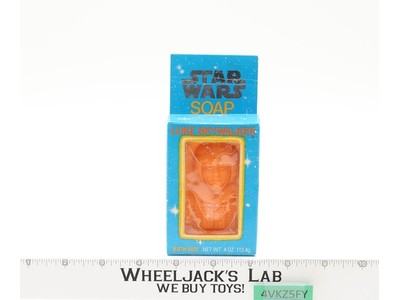 Luke Skywalker Bath Soap Bar Star Wars 1981 Omni Cosmetics Vintage NEW