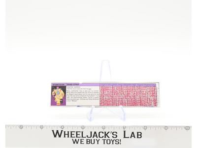 Drag Strip Action Figure Tech Spec 1986 Vintage Hasbro G1 Transformers