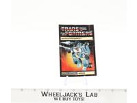Mirage Instruction Manual Booklet 1984 Hasbro G1 Transformers Vintage