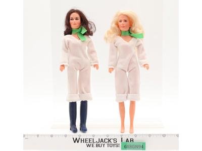 Charlie's Angels Sabrina and Jill 1977 Hasbro 9" Action Figure
