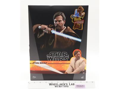 MMS478 Obi-Wan Kenobi Deluxe Star Wars ROTS Hot Toys 1:6 Action Figure NEW MIB
