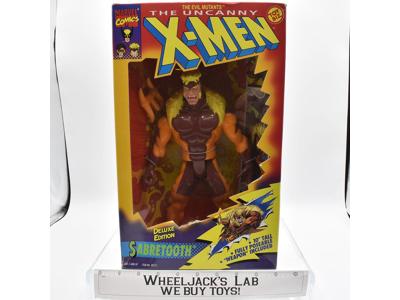 Sabretooth 10" Deluxe X-Men MOSC NEW 1993 Toybiz Action Figure