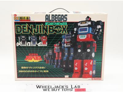GC-04 Kousoku Denjin Box Lightspeed God Albegas DX Chogokin 1983 Bandai Popy