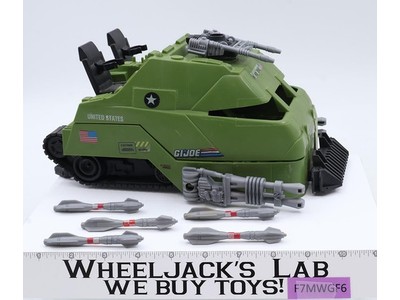 Mobile Battle Bunker 100% Complete GI Joe 1990 Hasbro Action Figure Vehicle