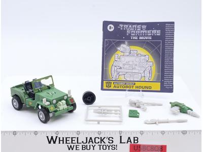 Autobot Hound 100% Complete Transformers Reissue 2023 Hasbro Action Figure