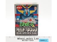 GA-09 Brave Raideen Deluxe Super Metal Black Chogokin Popy Gashapon Vintage