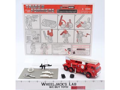 Inferno Commemorative Series V Hasbro Reissue Transformers Action Figure