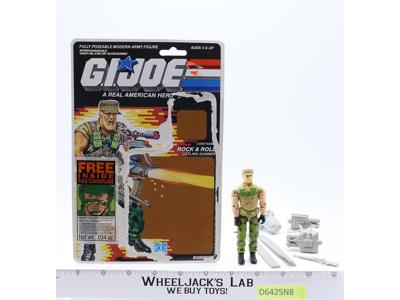 Rock & Roll V2 100% Complete 34 Cardback 1989 G.I. Joe Hasbro Vintage Figure