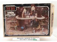 Endor Ewok Village 100% Complete W/Box Star Wars 1983 Kenner Vintage Playset