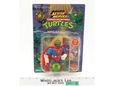 Super Mike Teenage Mutant Ninja Turtles TMNT 1994 Playmates Figure NEW SEALED