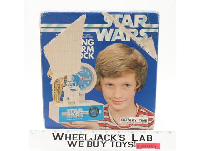 R2-D2 & C-3PO 1980 Bradley Time Quartz Talking Alarm Clock NEW MIB