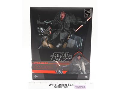 MMS749 Darth Maul With Sith Speeder Star Wars 2024 Hot Toys 1:6 Scale NEW MIB