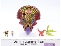 Dino Lab 100% Complete Doom Zones Mighty Max 1993 Bluebird Toys Vintage Playset