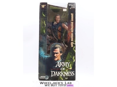 Ash 18" Army of Darkness Movie Maniacs Series 4 2001 McFarlane Toys NEW SEALED