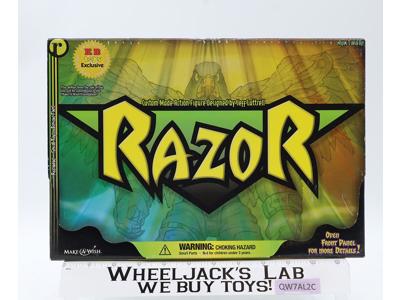 Razor KB Toys Exclusive Make A Wish Foundation 1999 ReSaurus Figure NEW SEALED