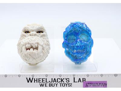 Ice Skull & Yeti McDonalds Exclusive 100% Complete 1993 Mighty Max Bluebird Toys