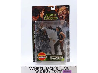 Ash & Pit Witch Army of Darkness Musicland Excl. 2001 McFarlane Toys NEW SEALED