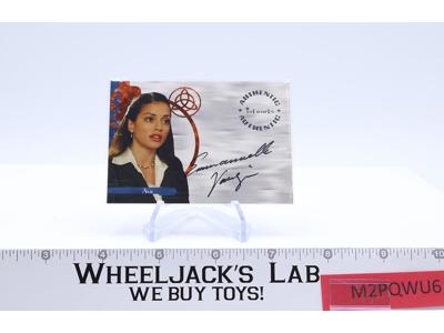 Emanuelle Vaugier as Ava SIGNED Charmed #A15 Inkworks Trading Card