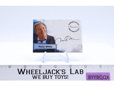 Michael McKean as Perry White SIGNED Smallville #A18 Inkworks Trading Card