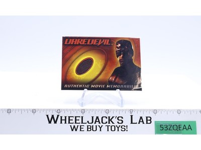 Daredevil Marvel Comics Material Costume Card 2003 Topps Trading Card