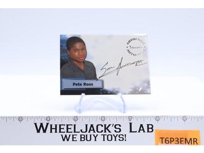 Sam Jones III as Pete Ross SIGNED Smallville #A8 Inkworks Trading Card