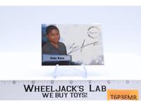 Sam Jones III as Pete Ross SIGNED Smallville #A8 Inkworks Trading Card