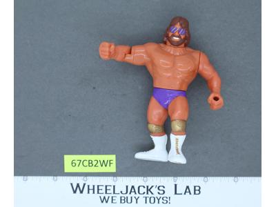 Macho Man PURPLE TRUNKS WWF WWE Wrestling 1991 Hasbro Vintage Action Figure