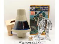 Official Space Capsule W/Box Suit GI Joe 1966 Hasbro Action Pilot Figure Vehicle