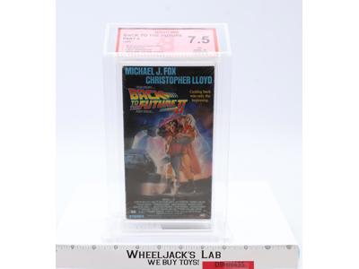 Back to the Future Part 2 1989,1990 Slipcover MCA BECKETT GRADED 7.5 / B VHS