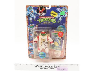 Retro Rocket Raphael 100% Complete W/Card TMNT Apollo 11 1994 Playmates Figure