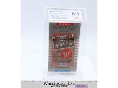 We Are The World: The Video Event 1985 Side-Loader RCA Beckett 8.5 / A+ VHS