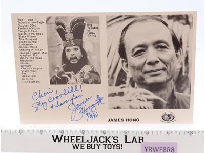 David Lo Pan Big Trouble in Little China James Hong AUTOGRAPHED 6x8 Photo