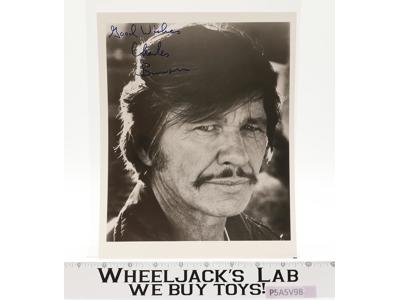 Paul Kersey Death Wish Charles Bronson AUTOGRAPHED 8x10 Photo