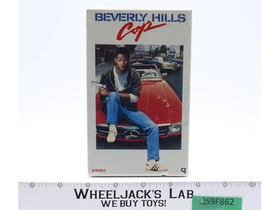 Beverly Hills Cop Eddie Murphy 1st Edition VHS 1985 White Watermark NEW SEALED