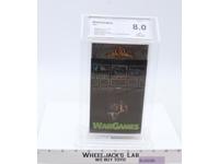 Wargames 1983,1988 Slipcover Butterfly Sticker Seal MGM Beckett 8.0 / A- VHS