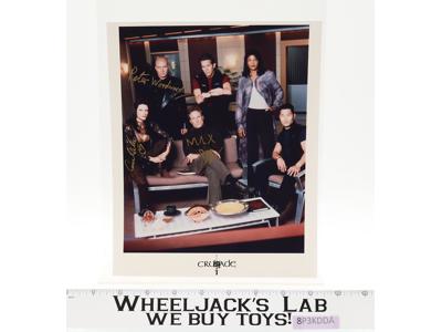 Cast of Crusade TV Show Dobro/Woodward/Brooks AUTOGRAPHED 8x10 Photograph