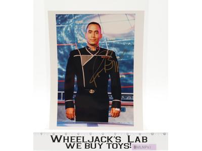 Stephen Franklin Babylon 5 Richard Biggs AUTOGRAPHED 8x10 Picture