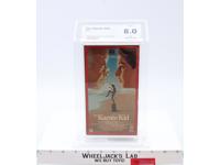The Karate Kid 1984,1985 Sideloader U-Seal Bottom RCA Columbia Beckett 8.0 VHS
