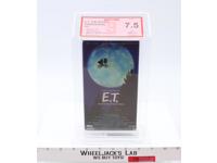 E.T. The Extra-Terrestrial 1982,1988 Slipcover MCA Beckett 7.5 / A- VHS