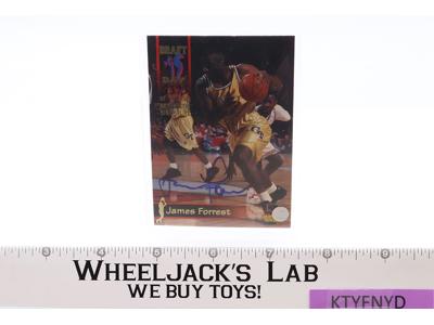 James Forrest Draft Day AUTOGRAPHED 1995 Signature Rookies NBL Trading Card