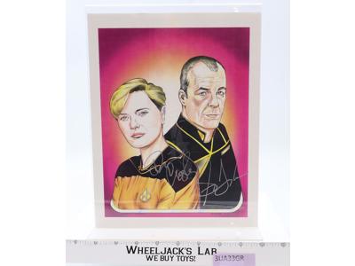 Tasha / Michael Star Trek Babylon 5 Crosby / Doyle  AUTOGRAPHED 8x10 Photo