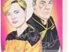 Tasha / Michael Star Trek Babylon 5 Crosby / Doyle  AUTOGRAPHED 8x10 Photo